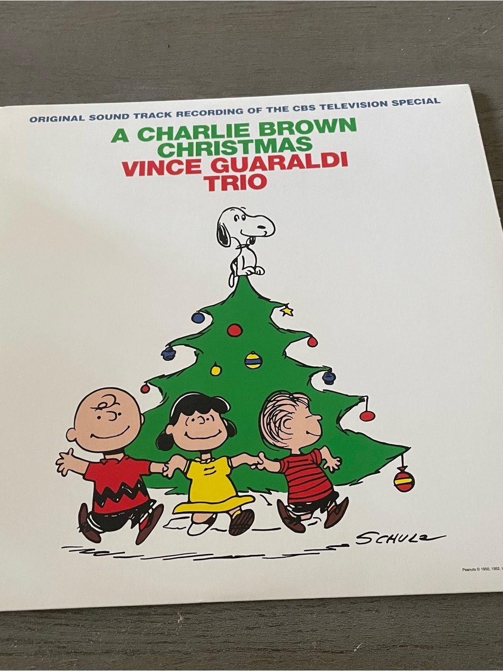 A Charlie Brown Christmas Vince Guaraldi Trio Vinyl Record